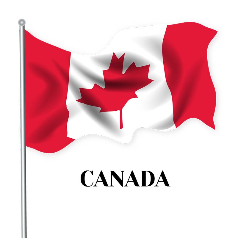 千库网_卡通手绘加拿大国旗_元素编号12988784